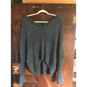 Crop sweater